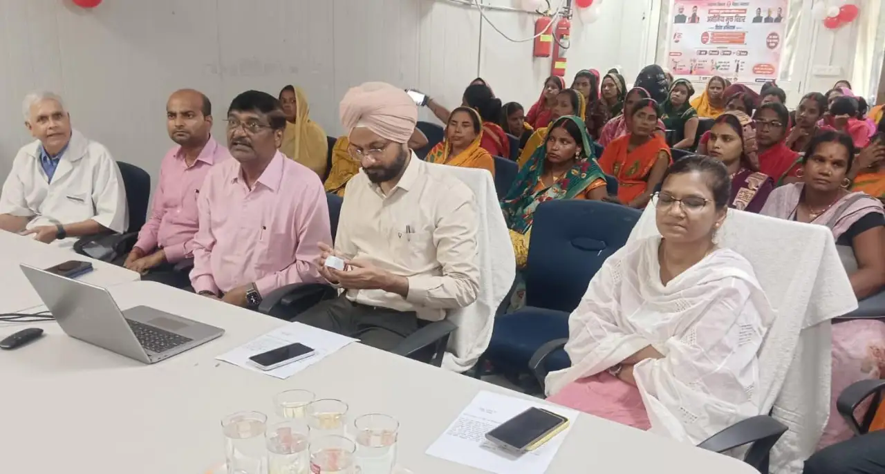 एनीमिया मुक्त भारत अभियान का शुभारंभ, विभिन्न उम्र वर्ग के लोगों की हुई जांच