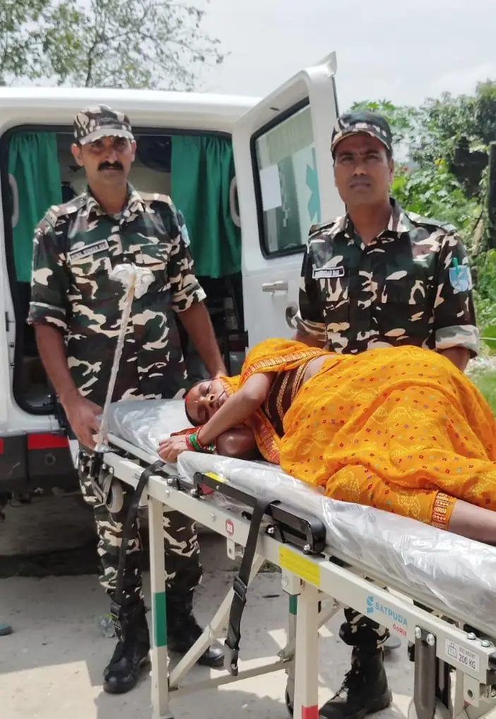 दुर्गम दोन में SSB की शानदार पहल, प्रसव पीड़िता और घायल के लिए बनी ‘संजीवनी’
