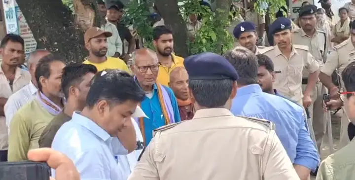 हरनाटांड़ भूमि विवाद में दोबारा शुरू हुई पैमाइश, दो दिनों में रिपोर्ट देने का निर्देश