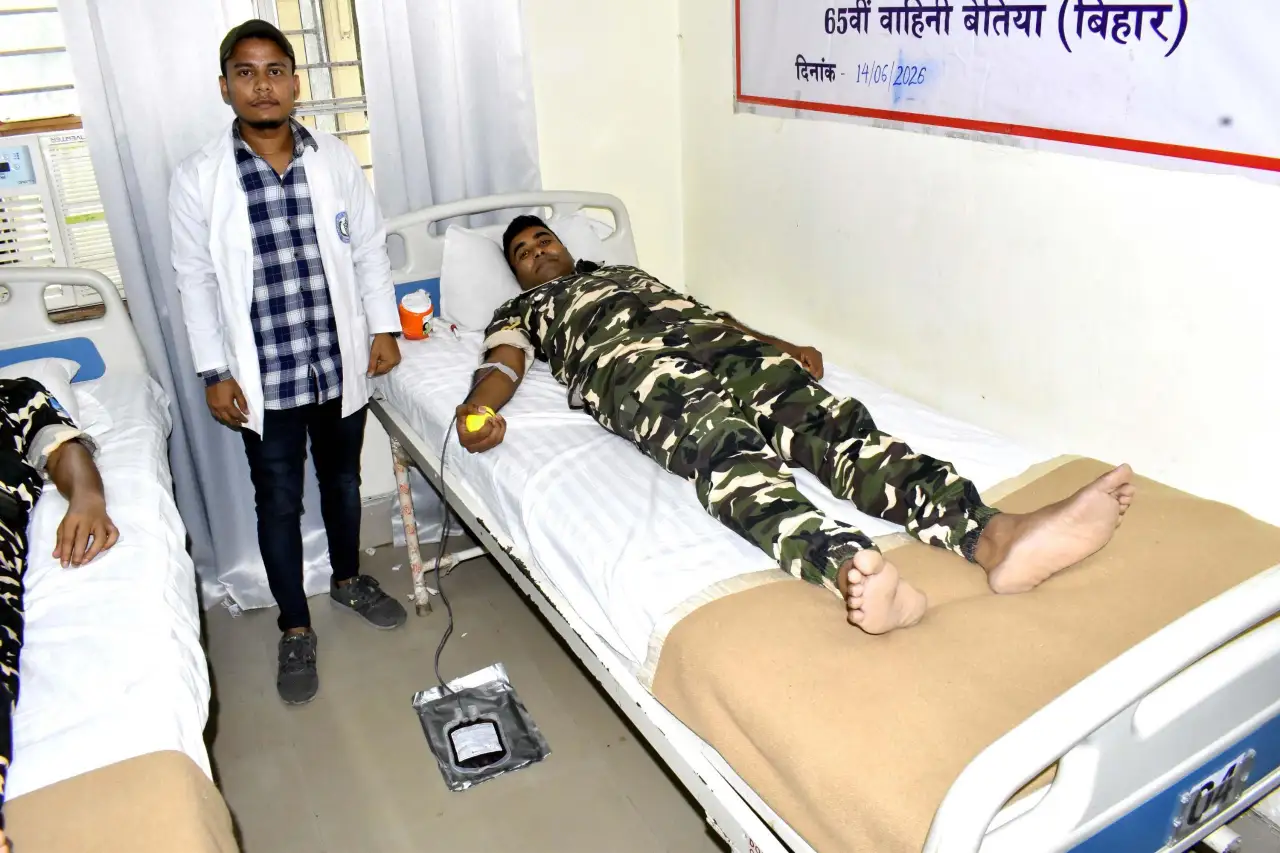 एक यूनिट रक्त, कई जिंदगियों की आस—एसएसबी का प्रेरणादायी रक्तदान शिविर