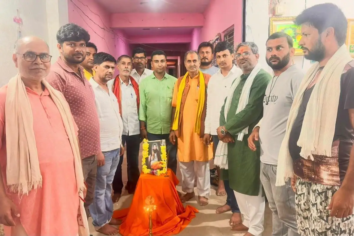 संत रवि दास के आदर्शों को जन जन तक पहुंचाएगी भाजपा : डॉ धनंजय त्रिपाठी