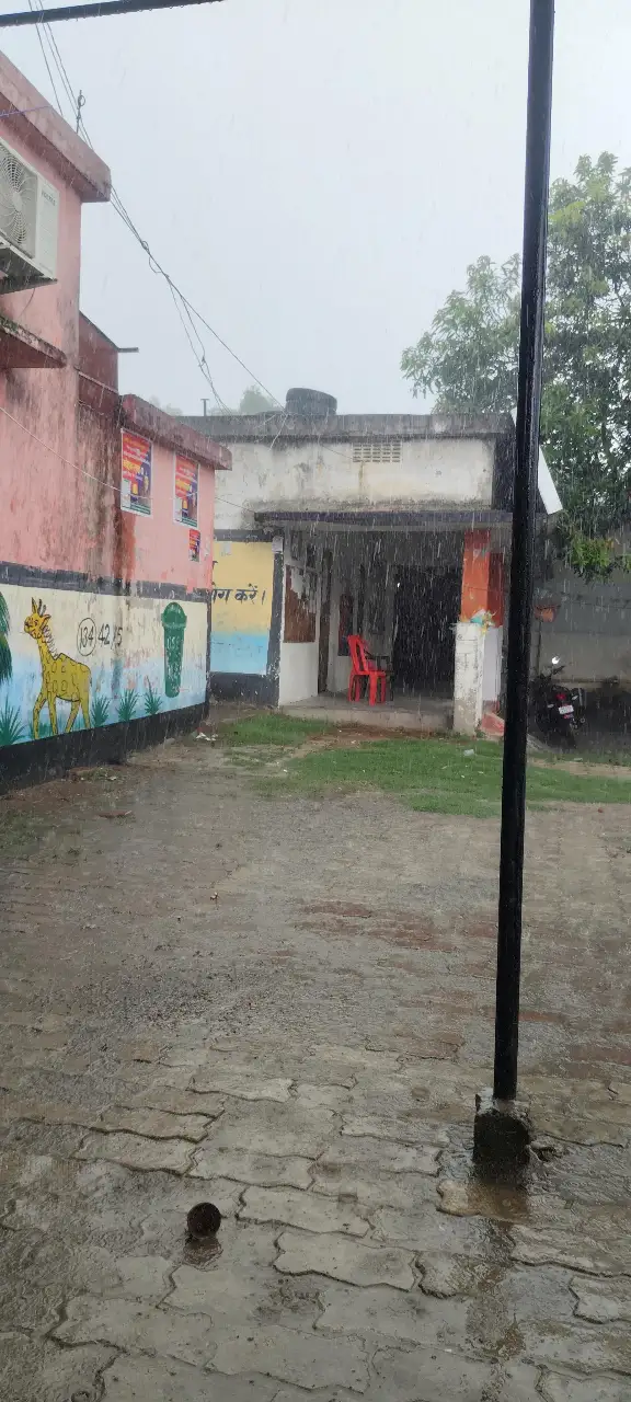 बगहा में झमाझम बारिश गर्मी से मिली बड़ी राहत