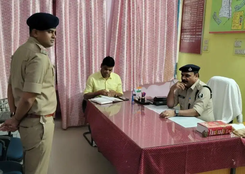 एसपी राजेश कुमार ने रामनगर थाना का औचक निरीक्षण किया