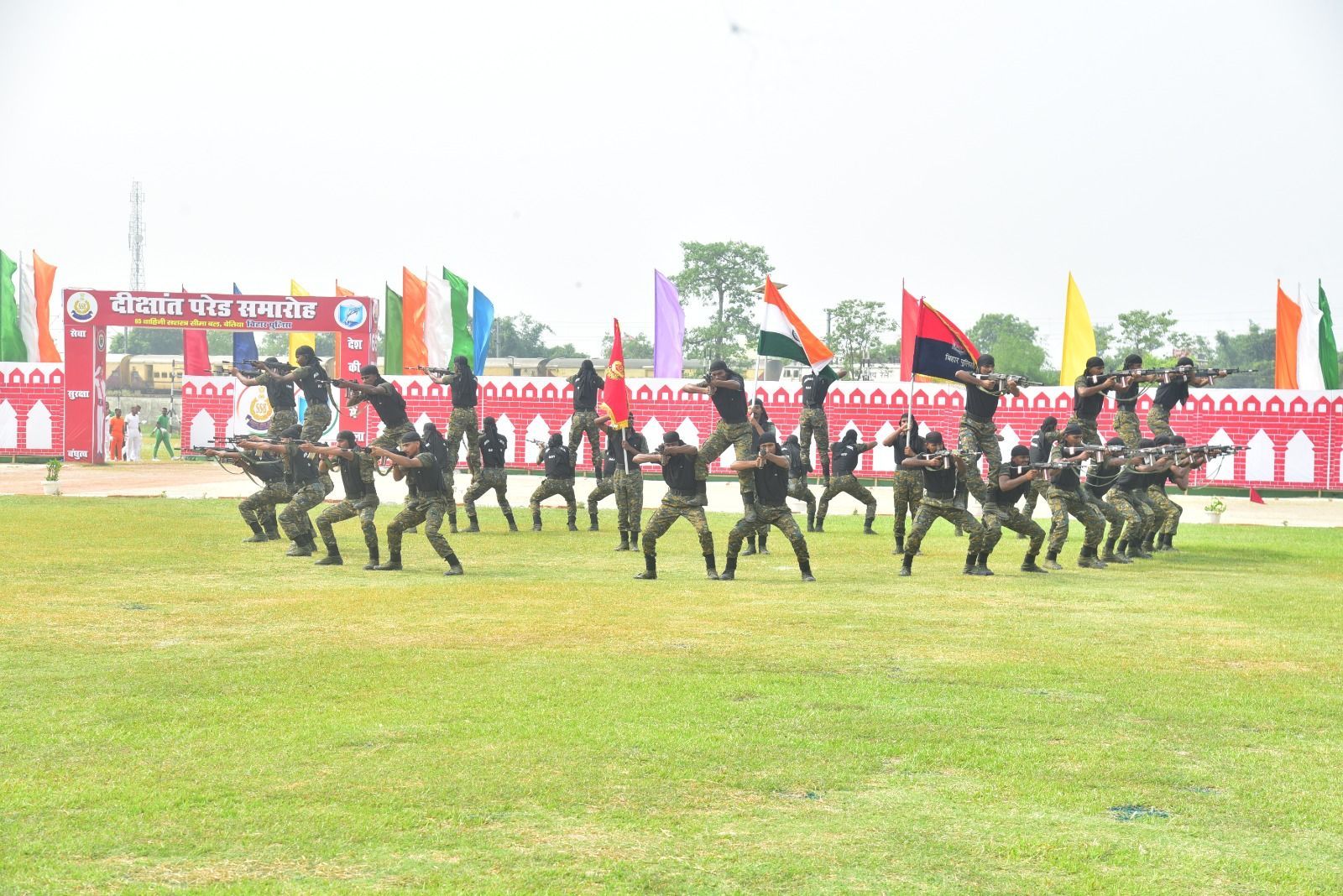 फुल ड्रेस रिहर्सल में दिखा जवानों का दम, कदमताल और करतब ने जीता दिल