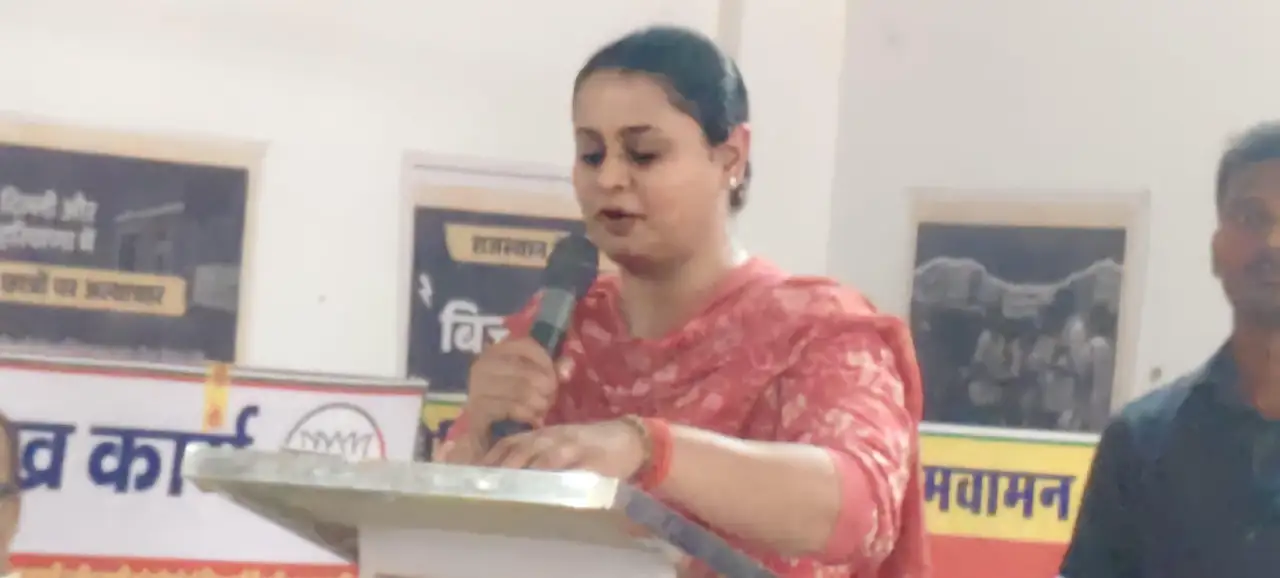 खेल मंत्री श्रेयसी सिंह ने मझौलिया में गिनाये नमो की 12 साल की उपलब्धियां