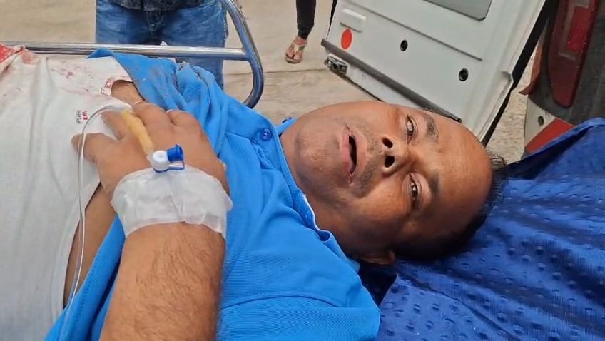 एलआईसी कार्यालय में गार्ड की बंदूक से चली गोली, ग्राहक गंभीर रूप से घायल