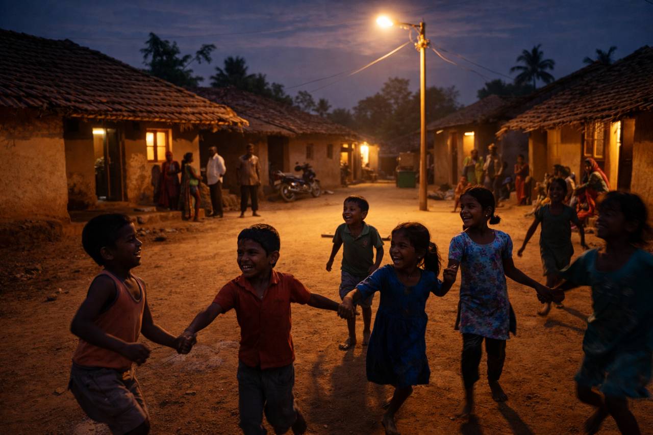 50 साल का इंतजार खत्म: पश्चिमी चंपारण के चार सुदूरवर्ती गांवों में पहली बार पहुंची बिजली