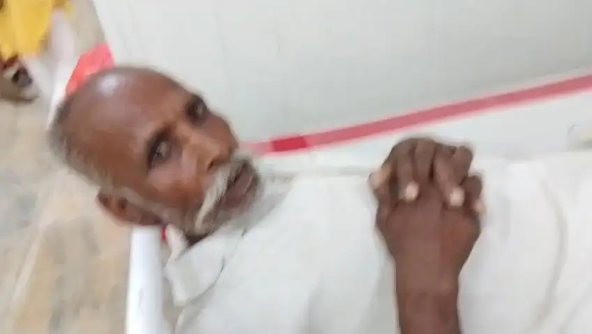 जख्मी किसान नरेश सहनी