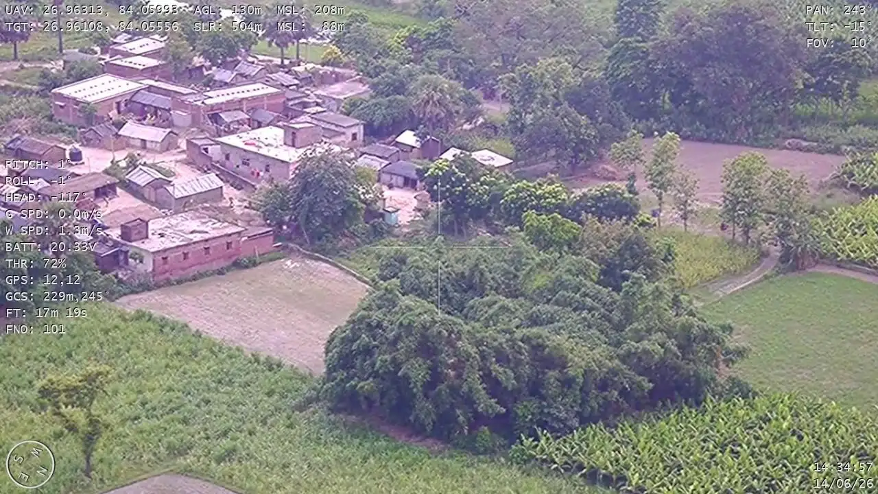 बगहा पुलिस अब ड्रोन टेक्नोलॉजी के सहारे अपराधियों पर रखेगी नजर