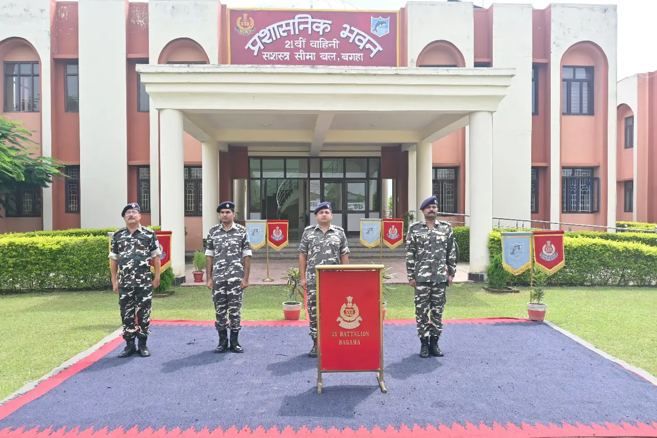 21वीं वाहिनी सशस्त्र सीमा बल द्वारा 'वंदे मातरम्' कार्यक्रम के अंतर्गत के विविध कार्यक्रमों का आयोजन